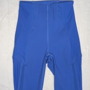 Lululemon Leggings Adult 4 Blue Pull On Legging LW5EWMS Tight‎ 77% Nylon Workout